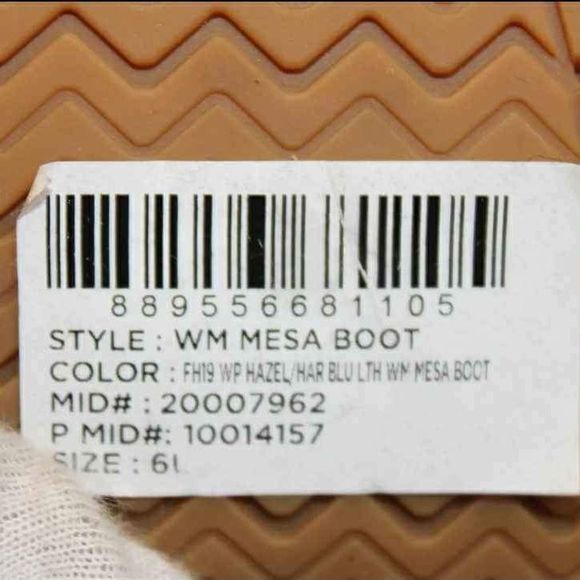 NEW TOMS Mesa NEW Womens Waterproof Hazel Leather Cuffed Ankle Boots Size 6 - Picture 9 of 10